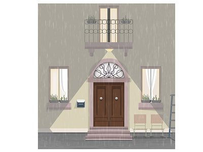 Doors Windows etc - A Series (5/7) architect architectural architectural design architectural visualization architecture branding design doorsandwindows doorsillustrations drawing illustration lightandshadow poster print rainillustration rainy vector visual design windowillustration windows