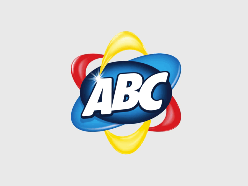 ABC logo transformation abc animation branding logo rebranding typography