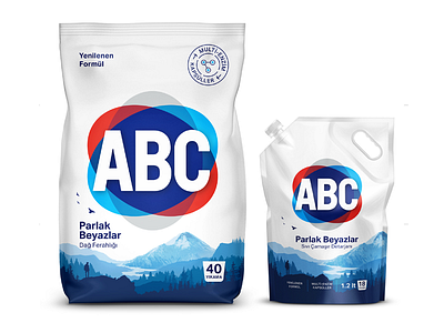 Avantgarde rebranding for today's laundry abc branding design detergent identity illustration logo logotype packagedesign packaging rebranding typography vector