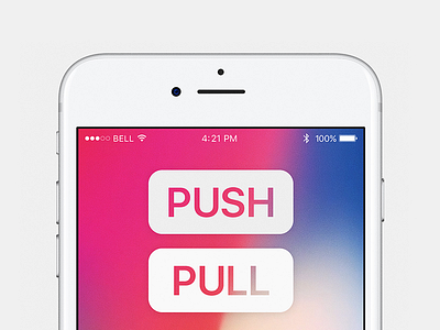iPhone’s doors open, in or out? apple application iphone mobile ui ux