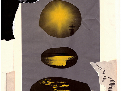 Quarantine collage #5 collage art glue magazine