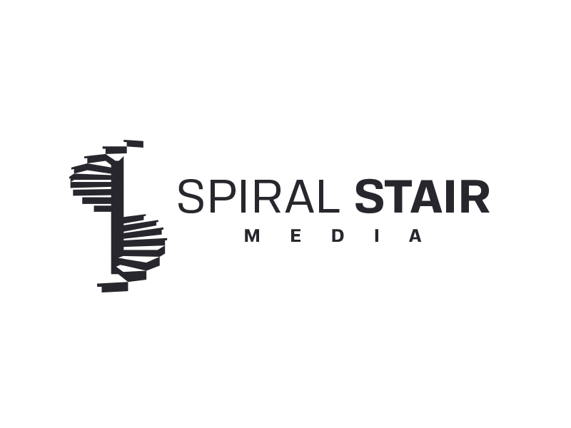 Spiral Stair Media austin branding film logo mark media photo redesign spiral stair studio texas