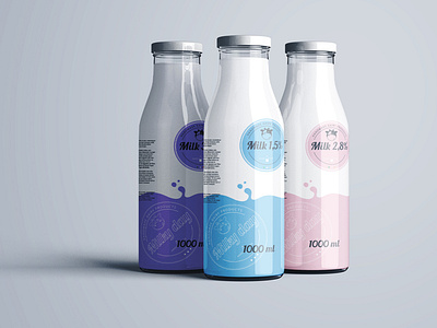 Dairy products - logo design and branding