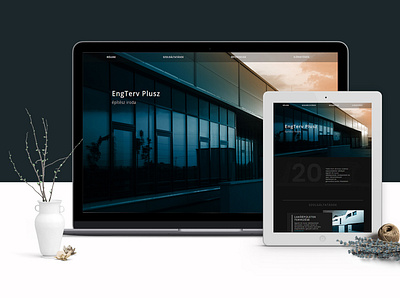 Architecture office - website design dark ui design minimalism sitebuilding webdesign