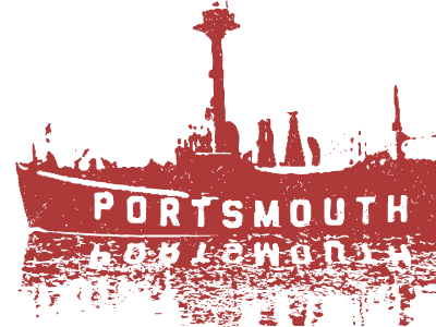 Portsmouth distress landmark nautical ship virginia water