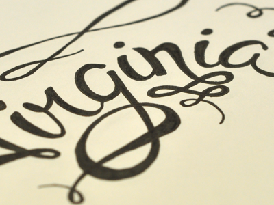New micros hand lettering lettering micro script virginia