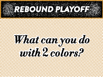 Dribbble rebound playoff 1