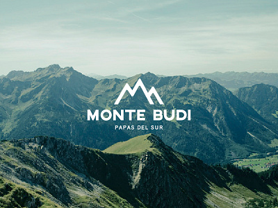 Monte Budi branding budi identity logo monte mountain potato project sur