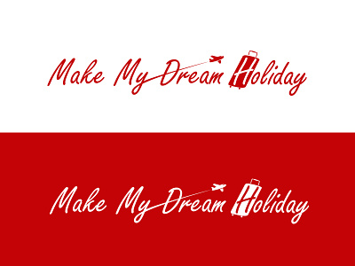 Make My Dream Holiday branding design dribbble icon illustration logo vector