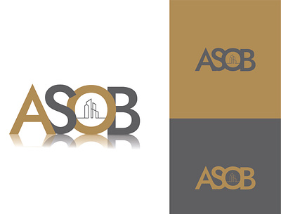 ASOB logo app application design dress dribbble grocery icon illustration logo typography vector