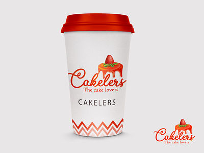 Cakelers Logo app branding cake cake logo design dribbble illustration logo logo design logodesign logotype vector