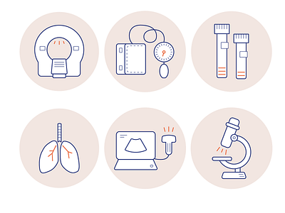 Medicine icons adobe illustrator diagnostic digital painting icon illustration illustrator medicine