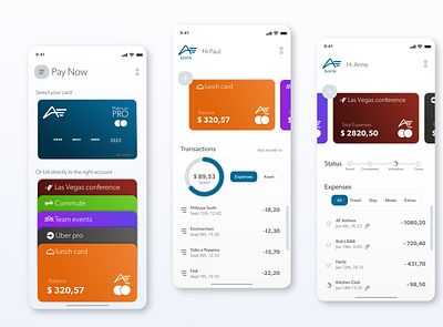 Cygnet - Bank as a Service accounts app banking app credit cards ux