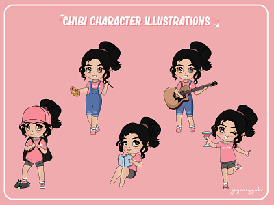 Chibi Character Illustration character chibi illustration vector vector art vector illustration