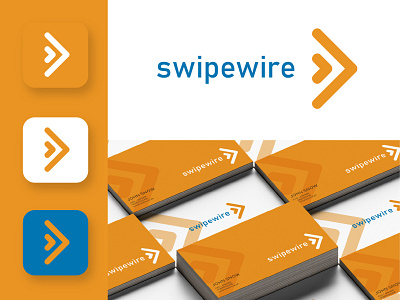 SWIPEWIRE Logo- Payment technology for eCommerce branding design ecommerce logo logodesign logodesigns logoemblem logoinspiration logoinspire logomark logomarks logotype payment app