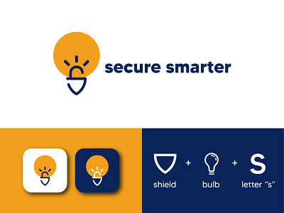 Secure Smarter Logo- Logo Mark "S"