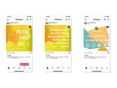 Instagram Educational Post agriculture brand branding design educational facts feed fun fact graphic design illustration instagram post social media startup technology