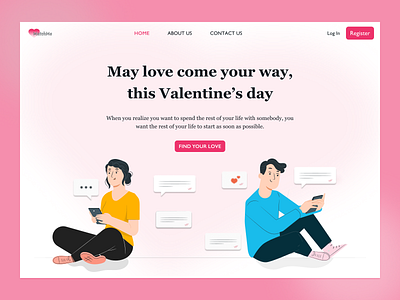 Dating App - Valentines Concept 2021