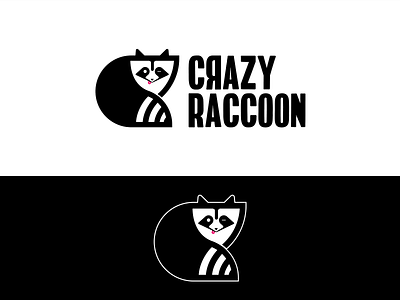 Crazy Raccoon • Logo Design