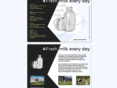 Fresh milk app