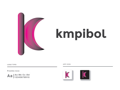 Kmpibol Gradient Modern Logo brand identity gradient design k letter k letter logo k logo logo logo design logo design branding logo designer logo logodesign logo lounge logo lover logo mark logofield logoflow logofolio logoforsale logotype modern design modern logo