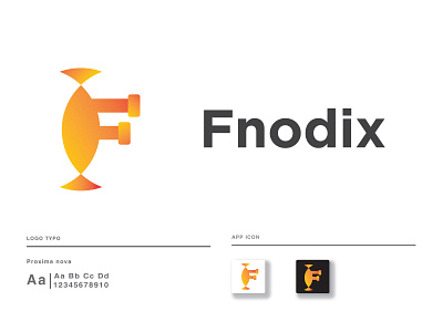 Fnodix Gradient Modern Logo brand design brand identity branding and identity branding concept branding design f letter f letter logo f logo gradient logo logo logo design logo design branding logo designer logo lover logo mark logofield logoflow logofolio logotype modern logo