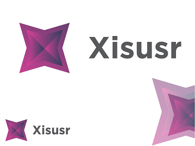 Xisusr Gradient Modern Logo