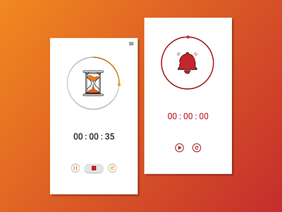 Countdown Timer Design for Daily UI Day 14