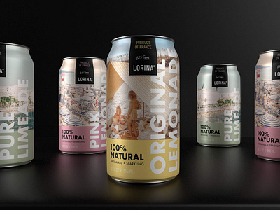 Lorina Packaging Concept & Render