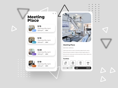 Meeting Palace UI UX Design