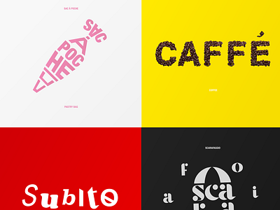 Language Typography Series: Italian