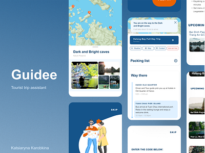 Guidee - tourist trip assistant