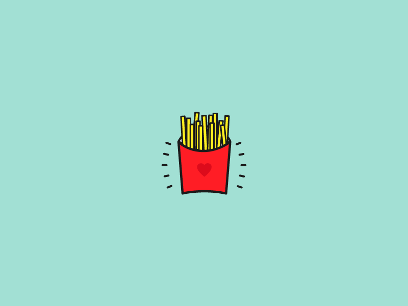 French Fries by Thuy Pham on Dribbble