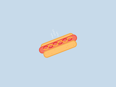 Hotdog 100 days design food hotdog icon illustration veggie veggie sausage