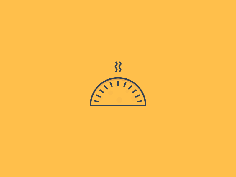 Empanada dribbble icon illustration 100food food empanada