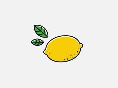 Lemon 100 days design food fruit icon illustration lemon lemonade vegetable