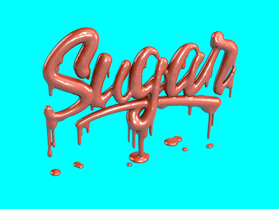 Sugar - Melted chocolate