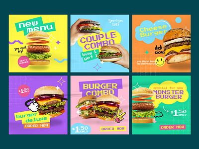 Burgers day ads