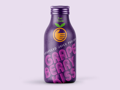 Fair Trade Drink study for @coywolfdesign logo packaging vector typography illustration graphic design design branding