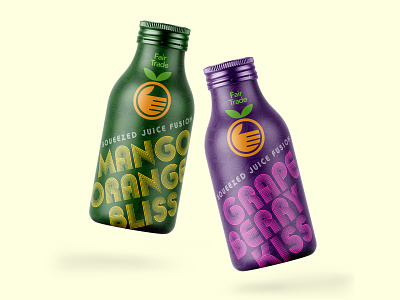 Fair Trade Drink study for @coywolfdesign packaging vector typography illustration graphic design design branding