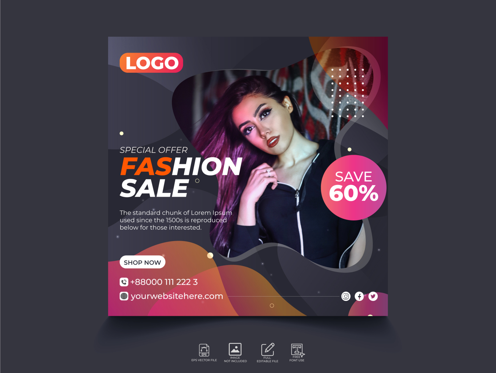 Instagram Post Banner Template by Design 360 on Dribbble