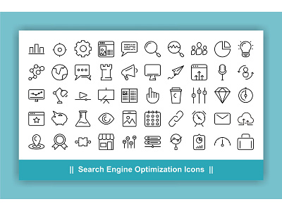 SEO Icons Set