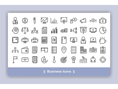 Business Icons Set