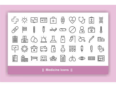 Medicines Icons