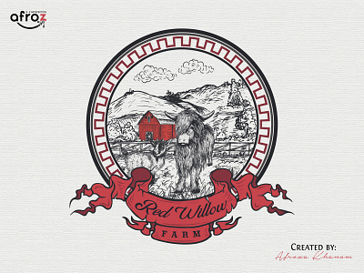 Red Willow adobe illustrator beautiful logo branding design graphic design illustration logo vector
