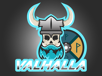 Valhalla Mascot Logo