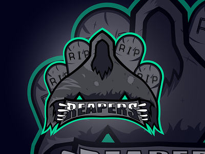 Reapers Mascot Logo