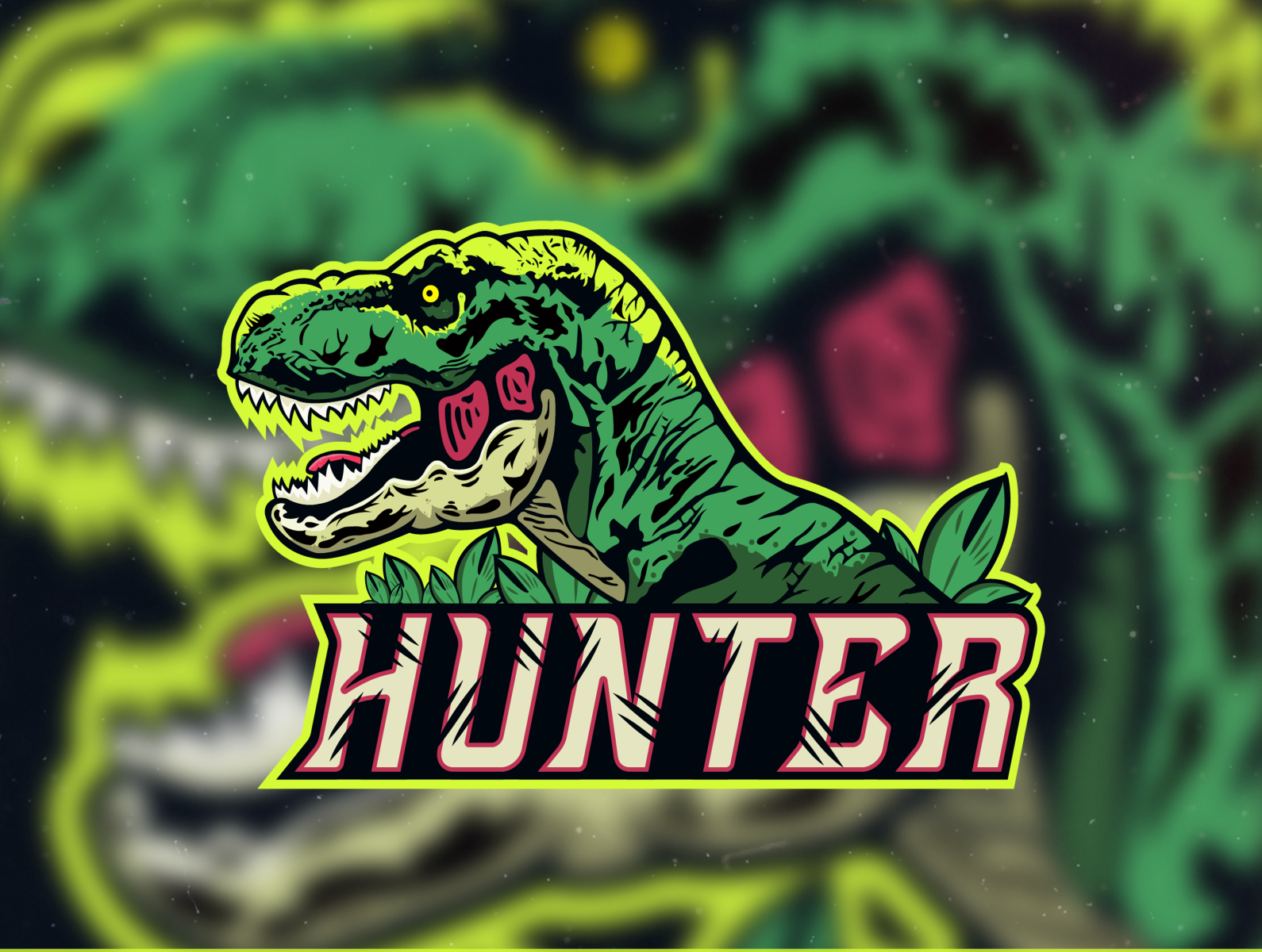 TRex Mascot Logo by andshi_art on Dribbble