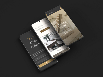 Tree House Design mobile house mobile one page tree house ui ux
