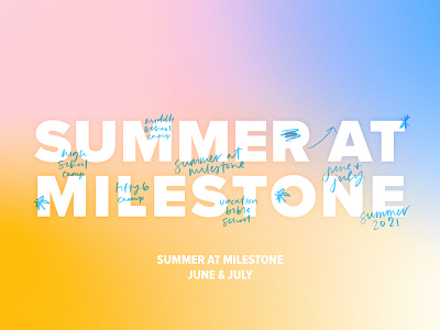 Summer Series Brand design graphicdesign minimal series brand series graphic